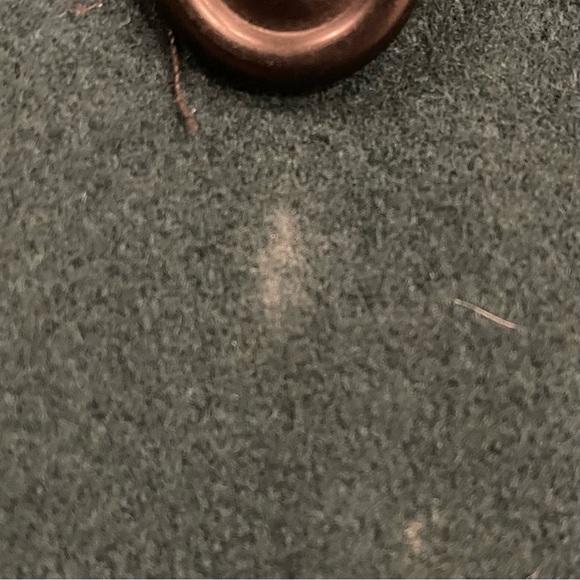 Vtg Adolfo Classics Coat Women’s 8 Long Forest Green Jacket Old Money Menswear - Picture 11 of 11